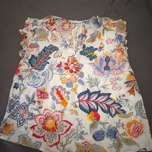 Emerson Fry Multicolor Floral Top